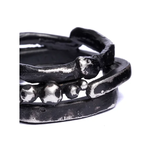 LEON LOUIS ANELLO IN ARGENTO