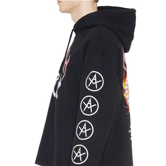 LOCAL AUTHORITY FELPA IN COTONE TRI SKULL TOUR