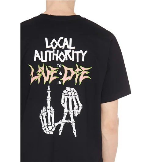 LOCAL AUTHORITY T-SHIRT IN COTONE LA BONES