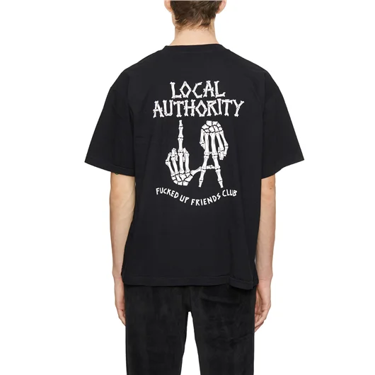 LOCAL AUTHORITY T-SHIRT IN COTONE LA BONES