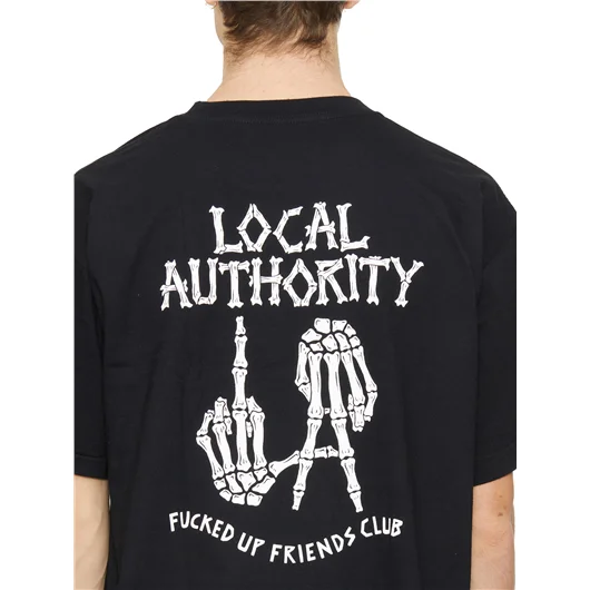 LOCAL AUTHORITY T-SHIRT IN COTONE LA BONES