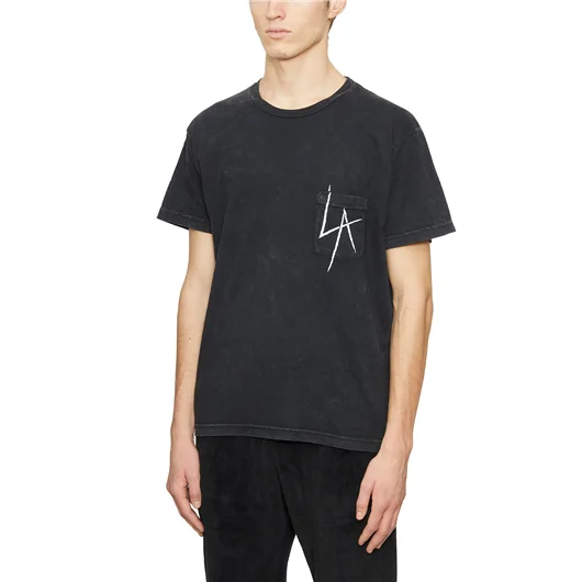 LOCAL AUTHORITY T-SHIRT IN COTONE LA SLASH