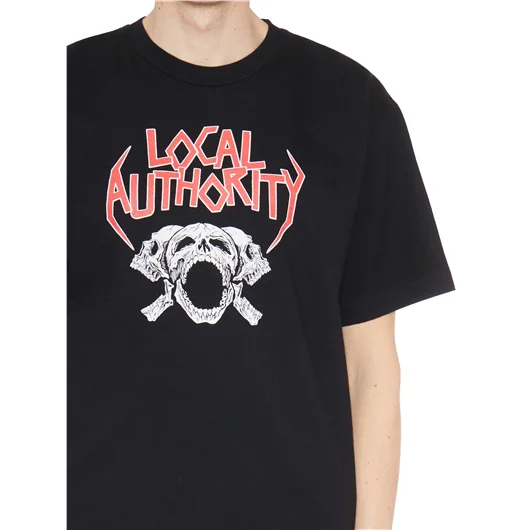 LOCAL AUTHORITY T-SHIRT IN COTONE TRI SKULL O SHOP