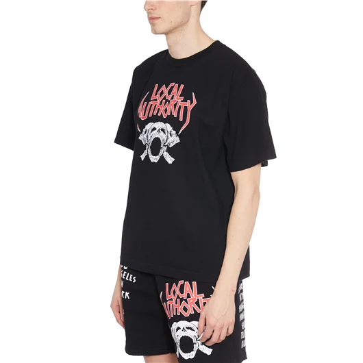 LOCAL AUTHORITY T-SHIRT IN COTONE TRI SKULL O SHOP