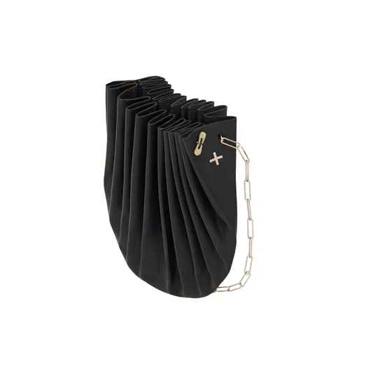 M.A+ BORSA CON CATENA IN ARGENTO XS SHELL