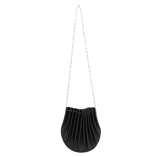 M.A+ BORSA CON CATENA IN ARGENTO XS SHELL