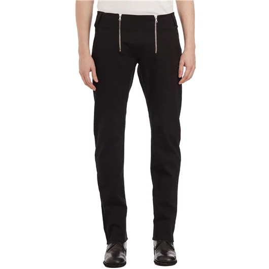 M.A+ PANTALONE IN COTONE 2 ZIP