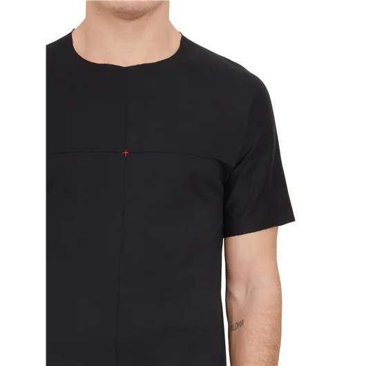 M.A+ T-SHIRT IN COTONE CON RICAMO