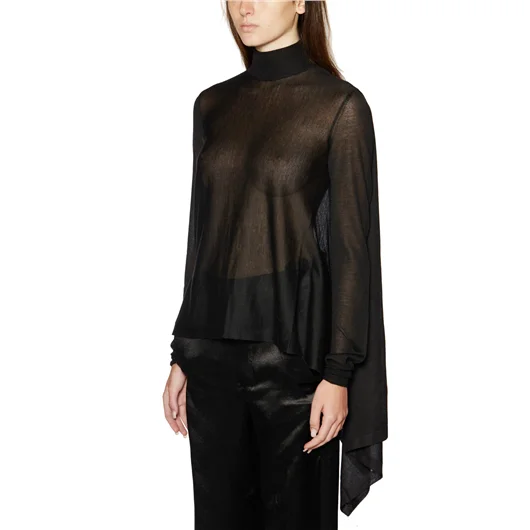 ANN DEMEULEMEESTER MAGLIA IN CASHMERE E SETA ALICIA