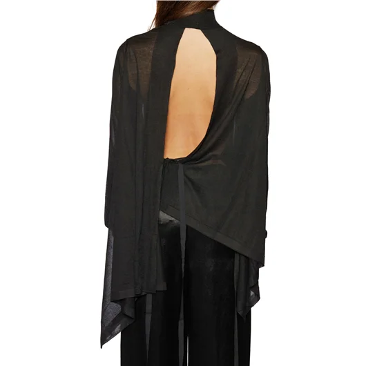 ANN DEMEULEMEESTER MAGLIA IN CASHMERE E SETA ALICIA