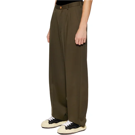 MAGLIANO PANTALONE IN LANA CON PENCE