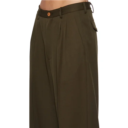 MAGLIANO PANTALONE IN LANA CON PENCE