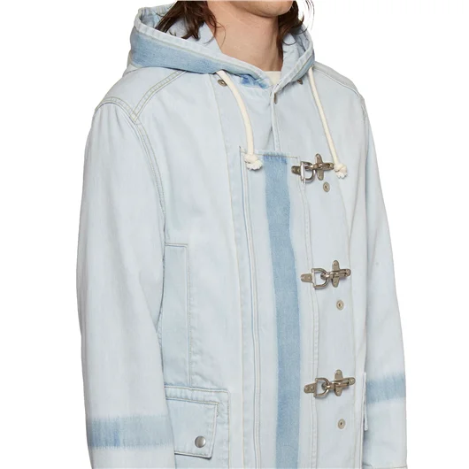 MAISON MARGIELA BOMBER IN JEANS DOPPIATO