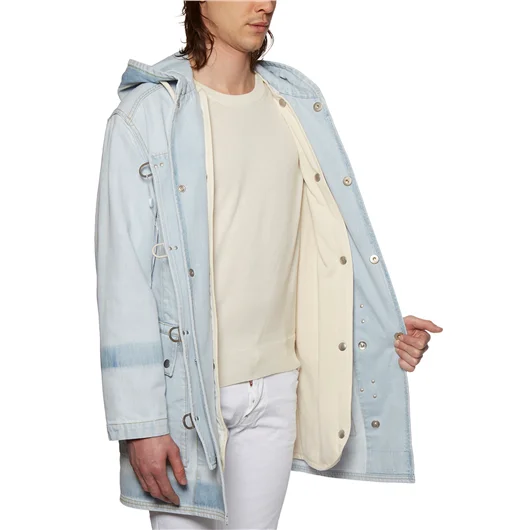 MAISON MARGIELA BOMBER IN JEANS DOPPIATO