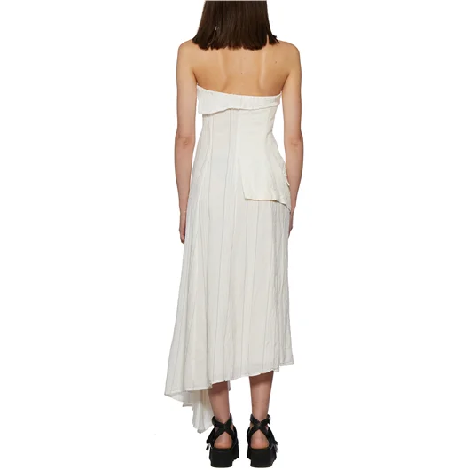 MARC LE BIHAN ABITO LUNGO IN LINO