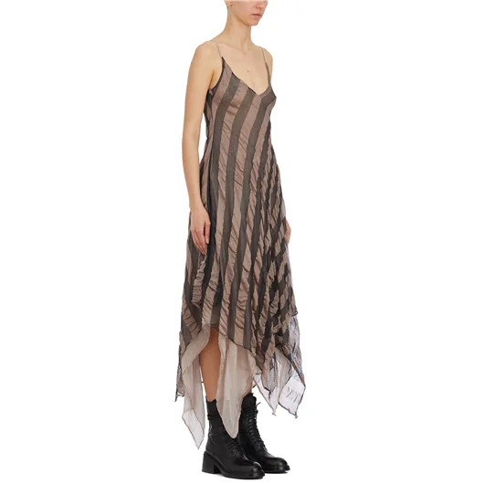 MARC LE BIHAN ABITO SOTTOVESTE A RIGHE