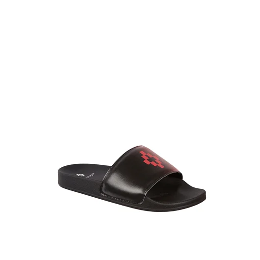 MARCELO BURLON CIABATTA CON STAMPA GRADIENT CROSS