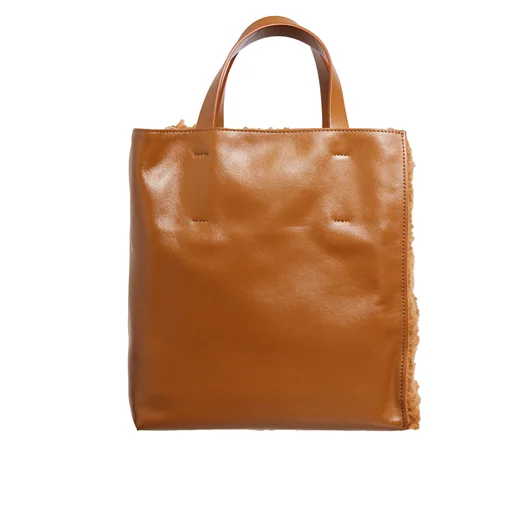 MARNI BORSA SHOPPING CON PELO