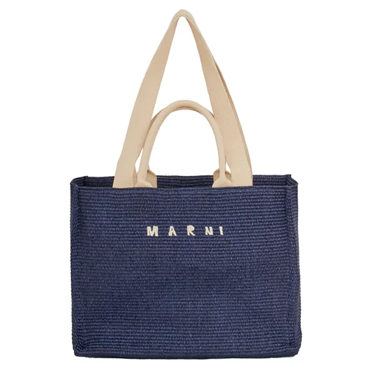 MARNI BORSA TOTE GRANDE IN RAFIA