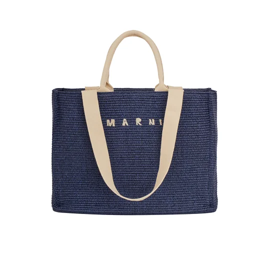 MARNI BORSA TOTE GRANDE IN RAFIA