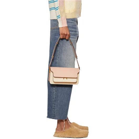 MARNI BORSA TRUNK IN PELLE