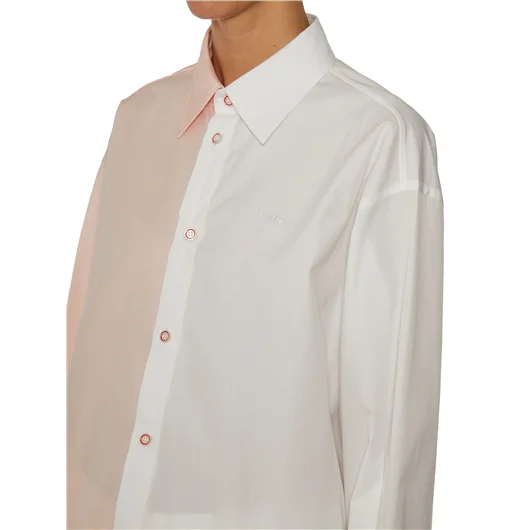 MARNI CAMICIA ASIMMETRICA IN POPELIN BIO