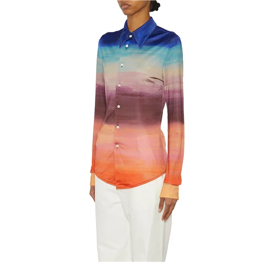 MARNI CAMICIA IN JERSEY CON STAMPA