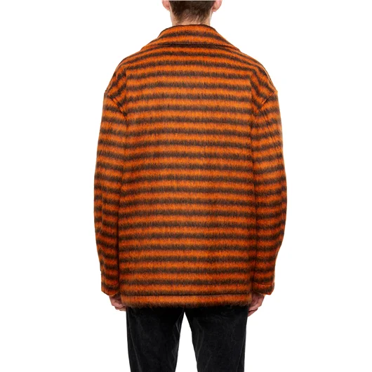 MARNI CAPPOTTO MONOPETTO IN MOHAIR