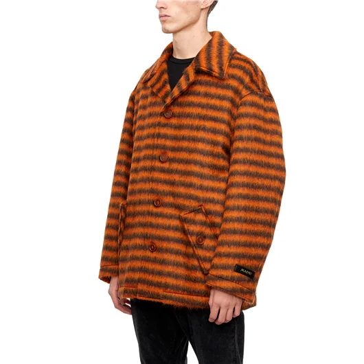 MARNI CAPPOTTO MONOPETTO IN MOHAIR