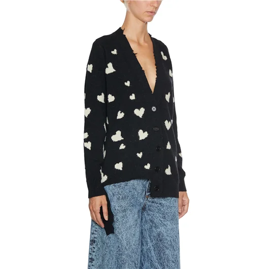 MARNI CARDIGAN IN LANA BUNCH OF HEARTS