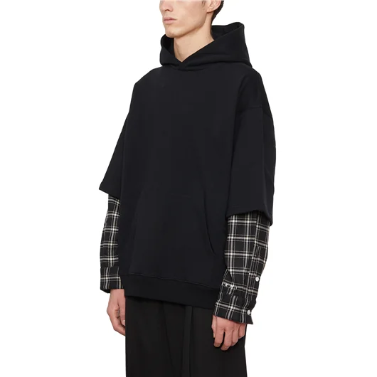 MARNI FELPA CON CAPPUCCIO DOPPIATA