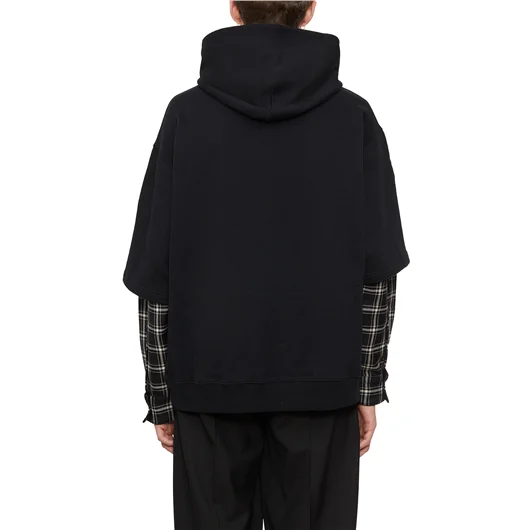 MARNI FELPA CON CAPPUCCIO DOPPIATA