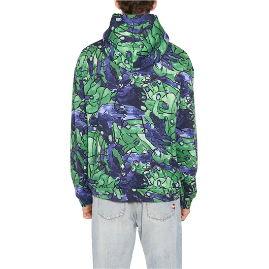 MARNI FELPA IN COTONE CON CAPPUCCIO