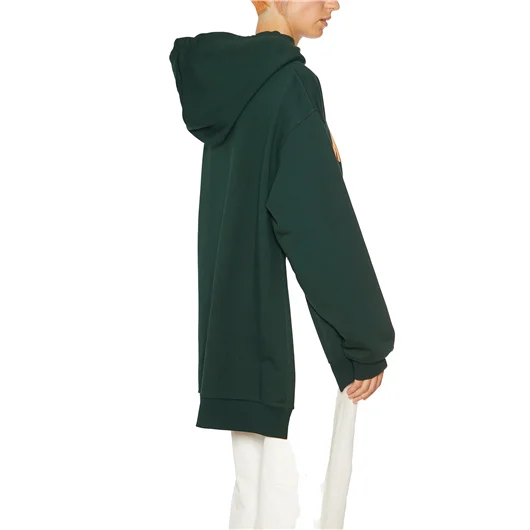 MARNI FELPA LOGO CON CAPPUCCIO