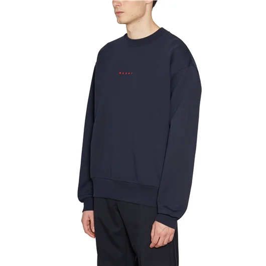 MARNI FELPA LOGO IN COTONE