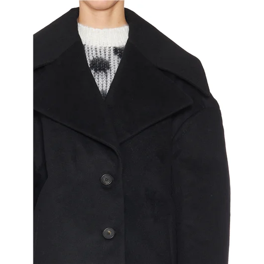 MARNI GIACCA COCOON IN FELTRO E LANA