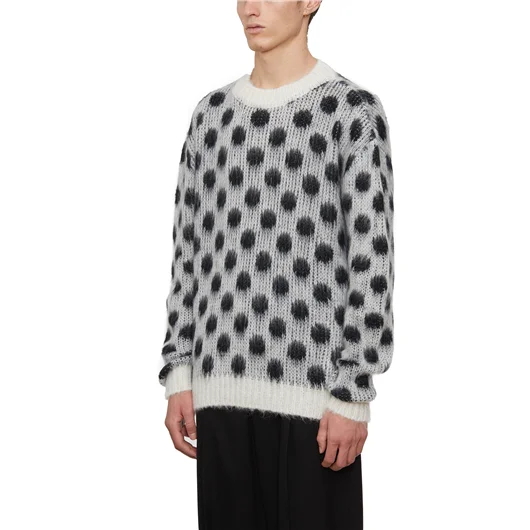 MARNI MAGLIA IN MOHAIR A POIS