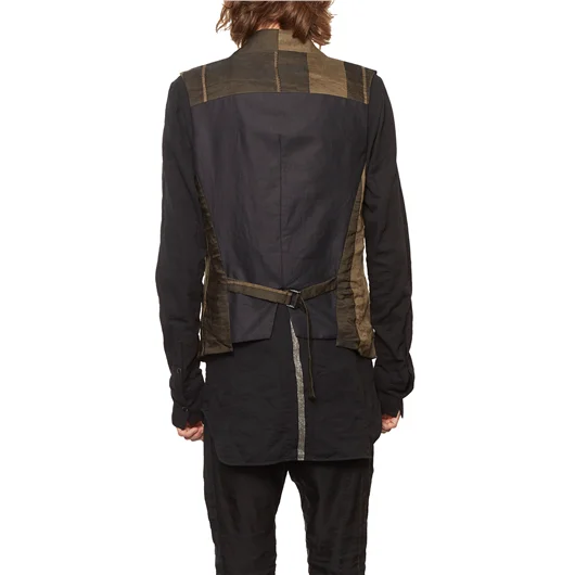 MASNADA GILET IN LINO