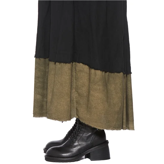 MASNADA GONNA IN COTONE E LANA