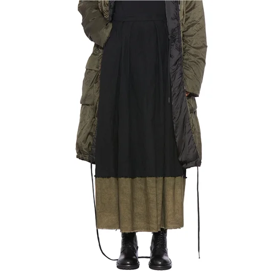 MASNADA GONNA IN COTONE E LANA