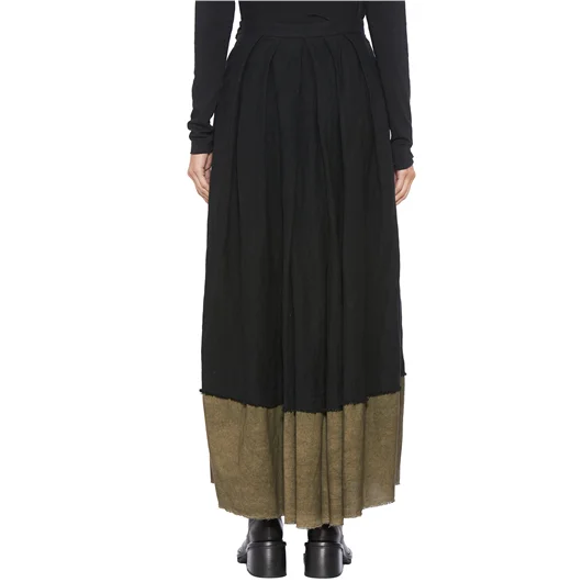 MASNADA GONNA IN COTONE E LANA