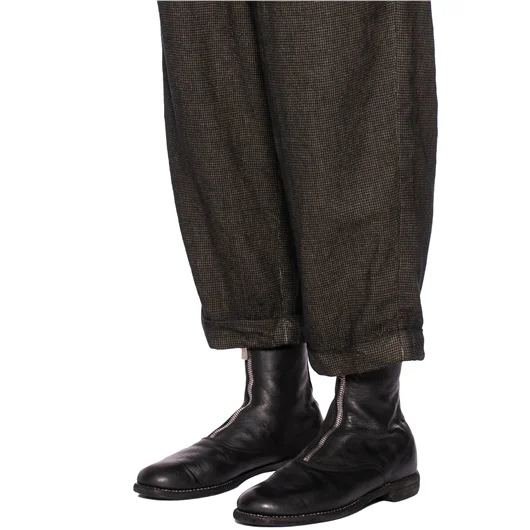 MASNADA PANTALONE BAGGY IN CANAPA E LANA