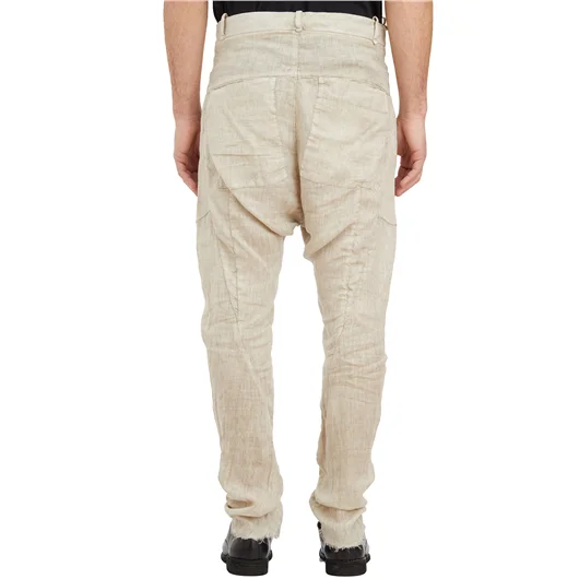 MASNADA PANTALONE IN LINO CAVALLO BASSO