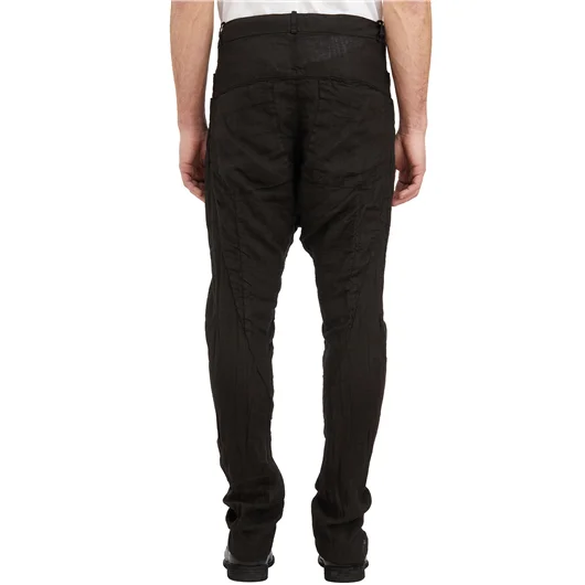 MASNADA PANTALONE IN LINO CAVALLO BASSO