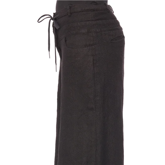 MASNADA PANTALONE LARGO IN CANAPA