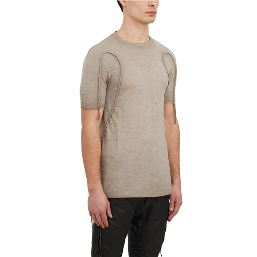 MASNADA T-SHIRT GIROCOLLO IN COTONE