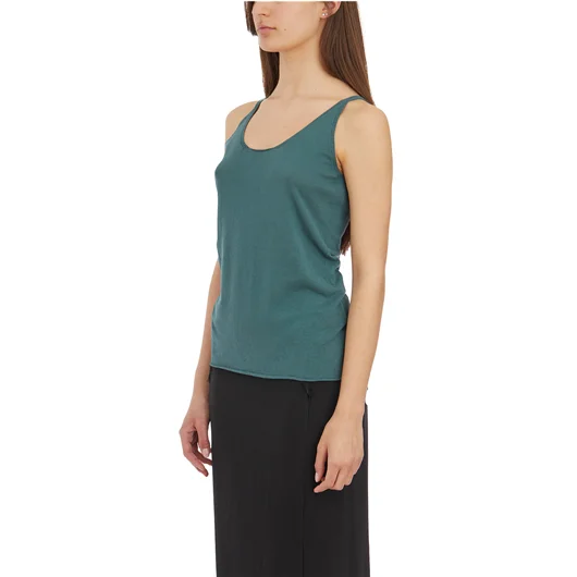 MASNADA TOP IN COTONE E SETA