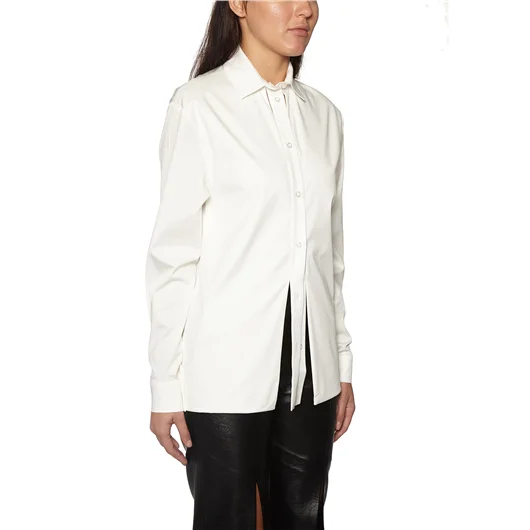 MATERIEL CAMICIA IN COTONE CON SPACCO