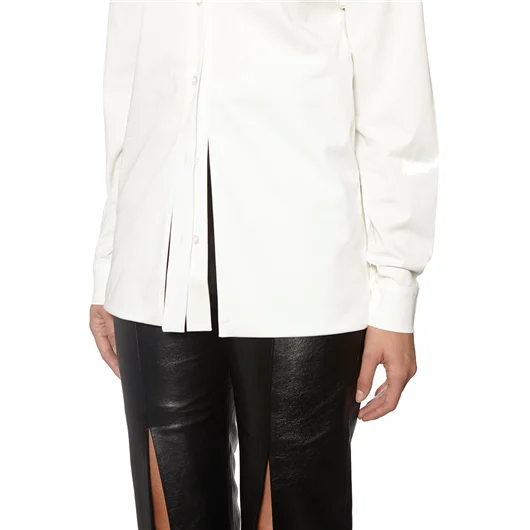 MATERIEL CAMICIA IN COTONE CON SPACCO