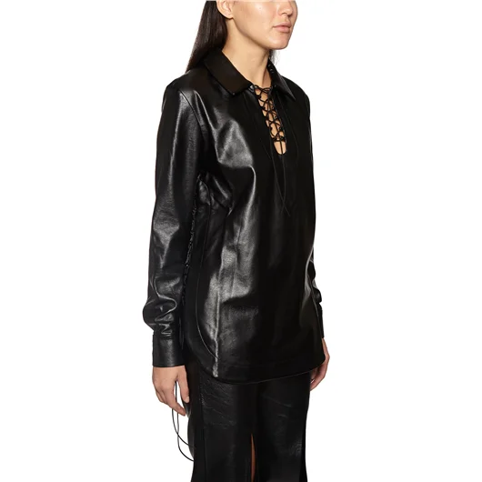 MATERIEL CAMICIA MORBIDA CON LACCI